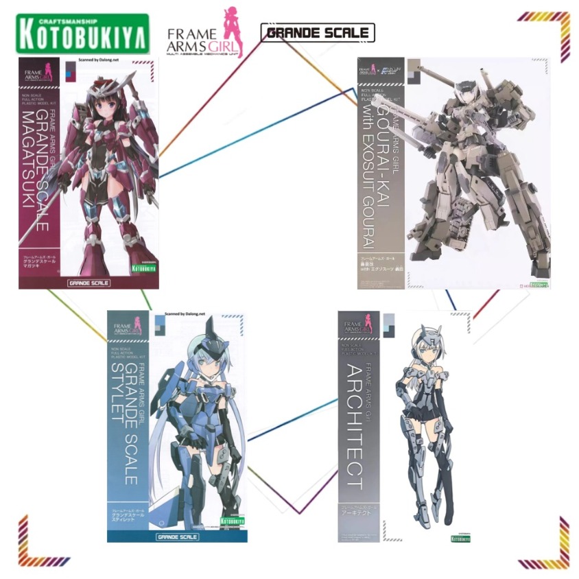 Good Smile Company Figma - 코토부키야 프레임 암즈 걸 그란데 스케일