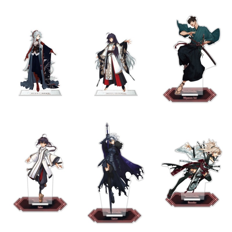 Fate Anime Merchandise - 15CM 애니메이션 Fate_Samurai Remnant 아크릴 키체인