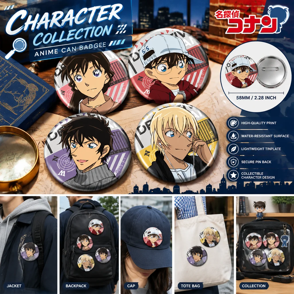 Anime Merchandise In Japanese - 일본의 명탐정 코난 관련 상품: 주석