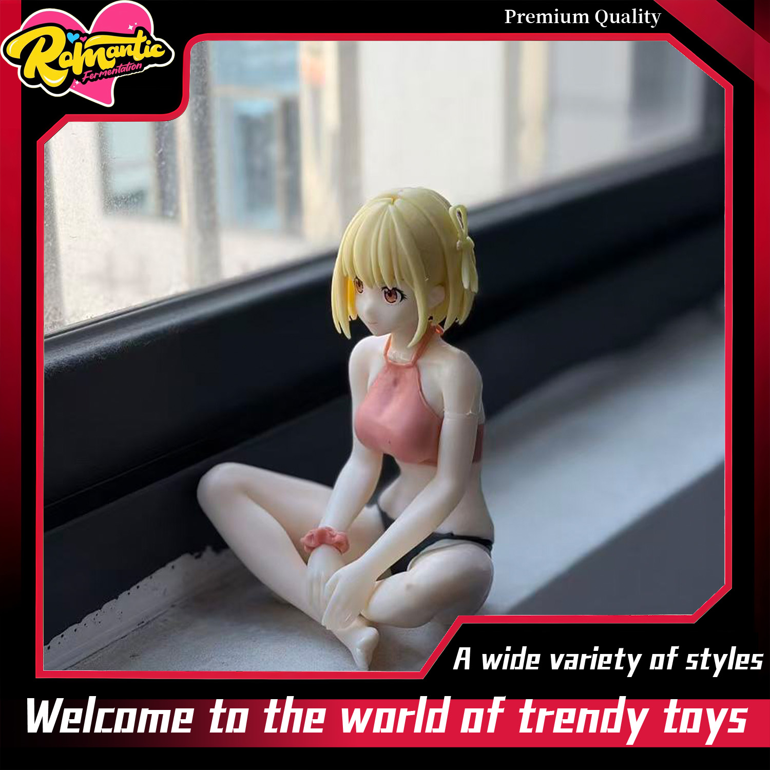 수영복을 입은 니시키기 치사토 애니메이션 GK 모델 피 - Popular Anime Merchandise 리뷰 및 가격